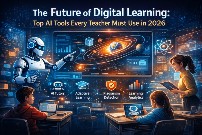 The Future of Digital Learning: Top AI Tools Every Teacher Must Use in 2026 IF THEY WANT TO COMPLY WITH THE NOWADAYS EDUCATION