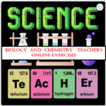 BIOLOGY AND CHEMISTRY ONLINE EXERCISE FOR TEACHER RECRUITMENT
