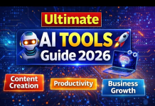 ๐ Free AI Tools for Content Creation (2026 Guide) ๐ Free AI Tools for Content Creation (2026 Guide)
