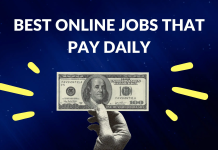 TOP 10 ONLINE JOBS THAT PAY DAILY TOP 10 ONLINE JOBS THAT PAY DAILY