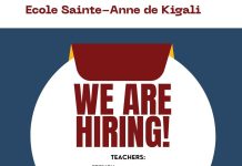 Teaching French, Biology, Chemistry, English, Arts, Primary School Teachers, Early Childhood, Turagufasha gukora application (Check the number Below) Teaching French, Biology, Chemistry, English, Arts, Primary School Teachers, Early Childhood, Turagufasha gukora application (Check the number Below)