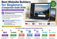 ๐ Best Website Builders for Beginners (Comparison Guide 2026) ๐ Best Website Builders for Beginners (Comparison Guide 2026)