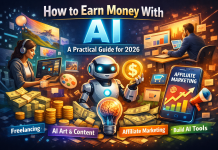 ๐ฐ How to Use AI to Make Money Online (Beginner to Pro) โ 2026 Guide ๐ฐ How to Use AI to Make Money Online (Beginner to Pro) โ 2026 Guide