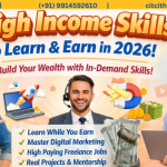 💼 Best Skills to Learn Online for High Income (2026 Guide)