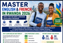 Master English & French in Rwanda: Apply Now for the 2026 MEFE Language Excellence Program. Master English & French in Rwanda: Apply Now for the 2026 MEFE Language Excellence Program