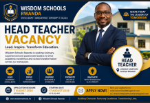Head Teacher Jobs in Rwanda 2026 | Wisdom Schools Rwanda Recruitment – Apply Before 7 August 2026